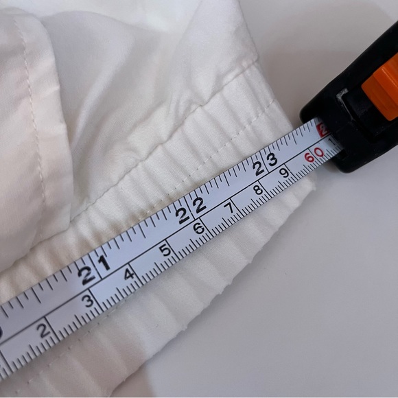 Vintage 80 90 Woolrich Oversized White Magenta Parka jacket with Hood Retro - Picture 10 of 16